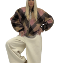 bomber con zip  panno